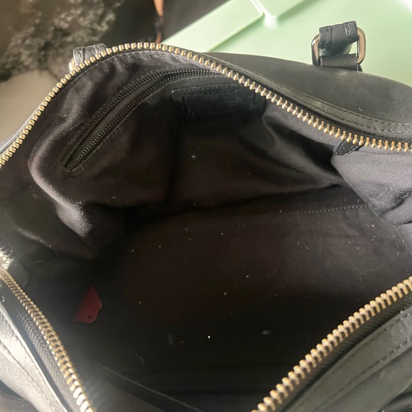 Coach Black legacy Haley Leather Satchel - Picture 6 of 7